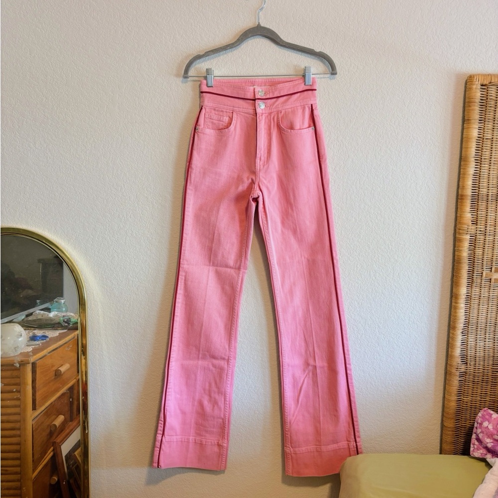 Current/Elliott Pink Flare Women's Pants